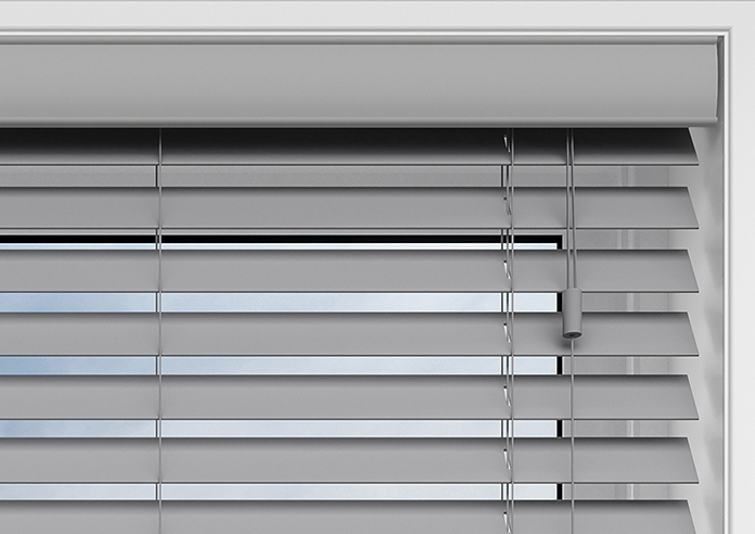 Ecowood, Tranquil Grey Satin - Twist&Fit Venetian Blind - Image 9